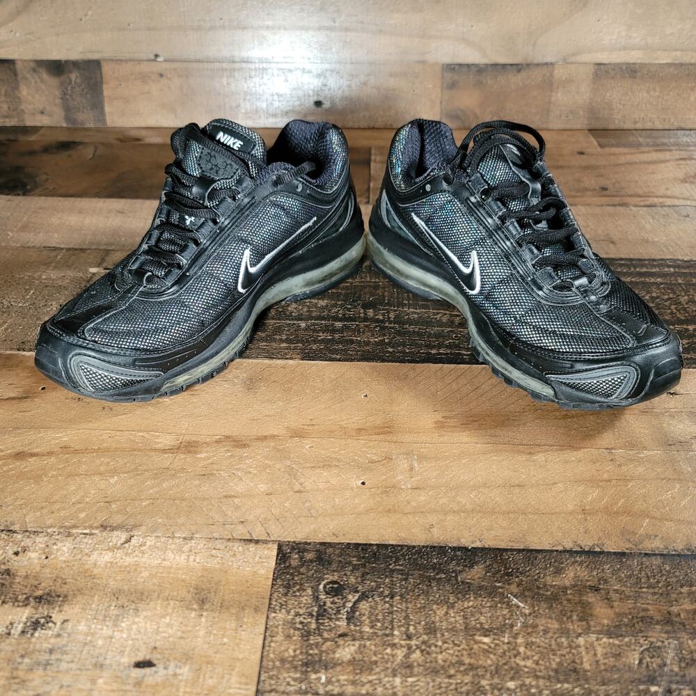 Nike Running Black and Metallic Maximum Air Shoe Women’s Size 7